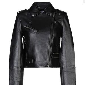 Muubaa ‘biker’ leather jacket, brand new without tags